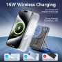 POWER BANK WRL 10000MAH 20W/MAGNETIC BLACK FHNB0 VENTION