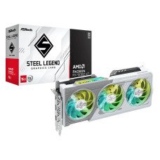 Graphics Card, ASROCK, AMD, Radeon RX 9060 XT, 16 GB, GDDR6, 128 bit, PCI Express x16 5.0, Active, RX9060XTSL16GO