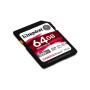 MEMORY SDXC 64GB C10/SDR2/64GB KINGSTON