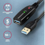 CABLE USB3.2 A-M/A-F ACTIVE/10M ADR-310 AXAGON