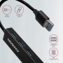 I/O HUB USB3.2 3PORT GLAN/0.2M HMA-GL3A AXAGON