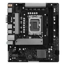 Mainboard, ASROCK, Intel H810, LGA1851, Micro-ATX, Memory DDR5, Memory slots 2, H810M-X