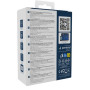 CHARGER USB UNIVERSAL 4P 65W/TA-UC-2A2C-PD65-01-BK GEMBIRD