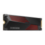 SSD, SAMSUNG, 990 PRO with Heatsink, 2TB, M.2, PCIE, NVMe, MLC, Write speed 6900 MBytes/sec, Read speed 7450 MBytes/sec, 2.3mm, TBW 1200 TB, MTBF 1500000 hours, MZ-V9P2T0GW