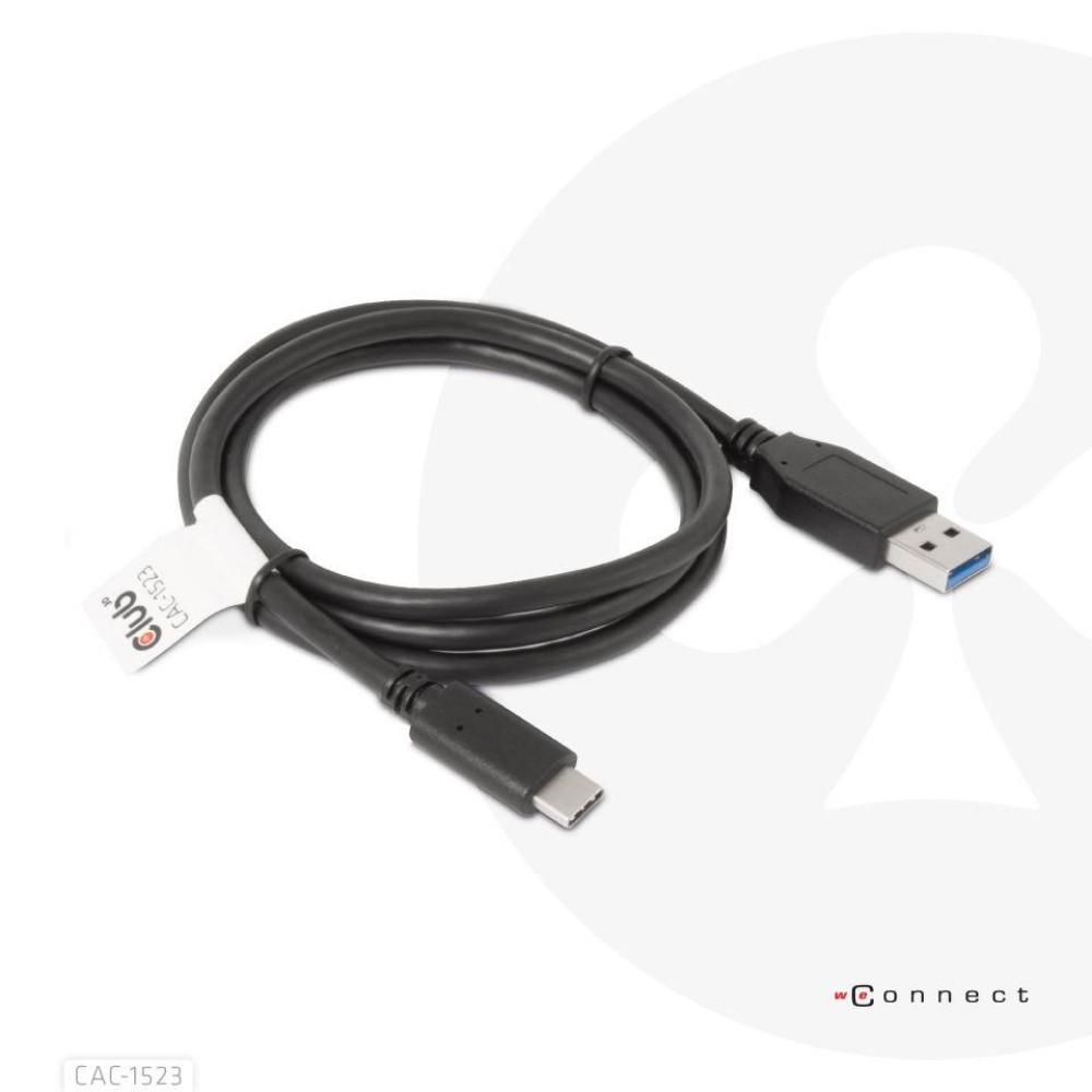 CABLE USB-C TO USB3.1 1M/M/M CAC-1523 CLUB3D CABLE USB-C TO USB3.1 1M/M/M CAC-1523 CLUB3D