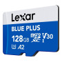 MEMORY MICRO SDXC 128GB UHS-I/W/A LMSBLPL128G-BNANG LEXAR