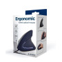 MOUSE USB OPTICAL BLACK/ERGONOMIC MUS-ERGO-01 GEMBIRD