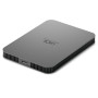 External HDD, LACIE, Mobile Drive Secure, STLR2000400, 2TB, USB-C, USB 3.2, Colour Space Gray, STLR2000400