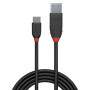 CABLE USB3.2 A-C 1M/BLACK 36916 LINDY