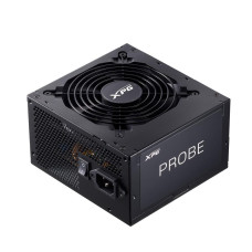 Power Supply, ADATA, PROBE BRONZE Power Supply, 600 Watts, Efficiency 80 PLUS BRONZE, PFC Active, MTBF 100000 hours, PROBE600B-BKCEU