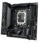 Mainboard,ASUS,Intel Z790,MiniITX,Memory DDR5,Memory slots 2,1xPCI-Express 5.0 16x,2xM.2,1xHDMI,2xUSB 2.0,4xUSB 3.2,1xUSB-C,2xUSB-C w/Thunderbolt,1xRJ45,ROGSTRIXZ790-IGAMWIFI