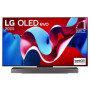 TV Set, LG, 77, OLED/4K/Smart, 3840x2160, Wireless LAN, Bluetooth, webOS, Black, OLED77C41LA