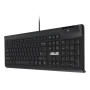KEYBOARD KU100 BLACK/EST 90XB05E0-BKB050 ASUS