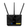 Wireless Router, ASUS, Wireless Router, 1800 Mbps, Wi-Fi 5, Wi-Fi 6, 1 WAN, 4x10/100/1000M, Number of antennas 4, 4G-AX56