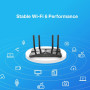 Wireless Router, TP-LINK, Wireless Router, 1500 Mbps, Wi-Fi 6, IEEE 802.11a, IEEE 802.11 b/g, IEEE 802.11n, IEEE 802.11ac, IEEE 802.11ax, 1 WAN, 4x10/100/1000M, Number of antennas 4, ARCHERAX10