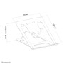 NB ACC DESK STAND 10-17/NSLS085BLACK NEOMOUNTS