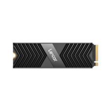 SSD, LEXAR, 1TB, Heatsink M.2, PCIe Gen4, NVMe, Write speed 6300 MBytes/sec, Read speed 7500 MBytes/sec, 10mm, MTBF 1500000 hours, LNM800P001T-RN8NG