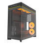 Case, MONTECH, HS02 PRO, MidiTower, Case product features Removeable HDD basket/Transparent panel, Not included, ATX, MicroATX, MiniITX, Colour Black, HS02PRO(B)