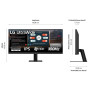 LCD Monitor, LG, 29U511A-B, 29, Gaming/21 : 9, Panel IPS, 2560x1080, 21:9, 100 Hz, 1 ms, 29U511A-B