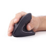 MOUSE USB OPTICAL WRL BLACK/ERGONOMIC MUSW-ERGO-01 GEMBIRD