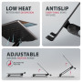 NB ACC STAND 10-17.3/ALUMINUM HQ STND-LQB AXAGON