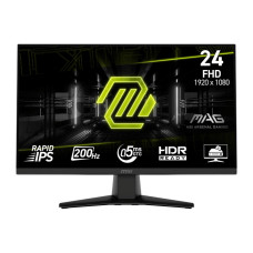 LCD Monitor, MSI, MAG 242F, 23.8, Gaming, Matte, Panel IPS, 1920x1080, 16:9, 200Hz, 0.5 ms, Colour Black, MAG242F