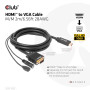 CABLE HDMI TO VGA 2M/M/M CAC-1712 CLUB3D