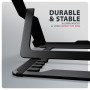 NB ACC STAND 10-17.3/ALUMINUM BLACK STND-LAB AXAGON