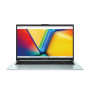 Notebook, ASUS, VivoBook Series, Go 15, E1504FA-BQ1558W, CPU Ryzen 5, 7520U, 2800 MHz, 15.6, 1920x1080, RAM 16GB, DDR5, SSD 512GB, AMD Radeon Graphics, Integrated, ENG, Windows 11 Home, Green / Grey, 1.63 kg, 90NB0ZR3-M02PZ0