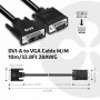 CABLE DVI-A TO VGA 3M/M/M CAC-1243 CLUB3D