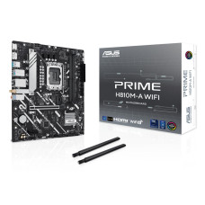Mainboard, ASUS, Intel H810, LGA1851, Micro-ATX, Memory DDR5, Memory slots 2, PRIMEH810M-AWIFI