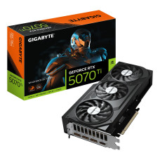 Graphics Card, GIGABYTE, NVIDIA, GeForce RTX 5070 Ti, 2497 MHz, 16 GB, GDDR7, 256 bit, PCI Express 5.0, Active, N507TWF3OCV2-16GD