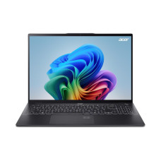 Notebook, ACER, Swift, 16 AI, SF16-51T, CPU Core Ultra, u7-258V, 2200 MHz, 16, Touchscreen, 2880x1800, RAM 32GB, LPDDR5x, SSD 1TB, Intel Arc Graphics, Integrated, ENG, Windows 11 Home, Black, 1.5 kg, NX.J42EL.001