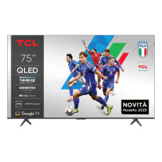 TV Set, TCL, 75 , 4K Ultra HD, 3840 x 2160 pixels, Flat, 16:9, QLED, 75P8K