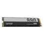 SSD, LEXAR, NM990, 4TB, M.2, NVMe, Write speed 11000 MBytes/sec, Read speed 14000 MBytes/sec, 2.45mm, TBW 750 TB, MTBF 1500000 hours, LNM990X004T-RNNNG