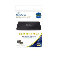 SSD, MEDIARANGE, 480 GB, Serial ATA III, NAND flash type TLC (Triple Level Cell), Write speed 480 MB/s, Read speed 550 MB/s, 2.5, MR1003