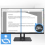 LCD Monitor, MSI, PRO MP245PG, 23.8, Business, Panel IPS, 1920x1080, 16:9, 100Hz, Matte, 1 ms, Swivel, Pivot, Height adjustable, Tilt, Colour Black, PROMP245PG