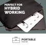 NB ACC STAND PORTABLE/SILVER 100138867 FELLOWES