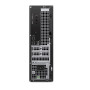 PC, DELL, Slim ECS1250, Business, Desktop, CPU Core i5, i5-14400, 2500 MHz, RAM 8GB, DDR5, 4800 MHz, SSD 512GB, Graphics card Intel UHD Graphics 730, Integrated, ENG, Windows 11 Home, Included Accessories Dell Optical Mouse - MS116 (Black),Dell Wired Keyb