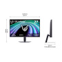 LCD Monitor, LG, 27 , 1920 x 1080 pixels, Full HD, Native aspect ratio 16:9, LCD, Flat, 27G523B-B