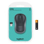MOUSE USB OPTICAL WRL M185/GREY 910-002238 LOGITECH