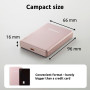 POWER BANK USB 10000MAH MAG/ROSE 7344033 INTENSO