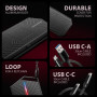 SSD ACC ENCLOSURE M.2 NVME/SATA USB-C EEM2-GAM AXAGON