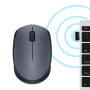 MOUSE USB OPTICAL WRL M170/GREY 910-004642 LOGITECH