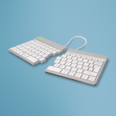 KEYBOARD WRL SPLIT BREAK/WHITE RGOSBUKWLWH R-GO TOOLS KEYBOARD WRL SPLIT BREAK/WHITE RGOSBUKWLWH R-GO TOOLS