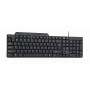 KEYBOARD MULTIMEDIA USB ENG/BLACK KB-UM-104 GEMBIRD