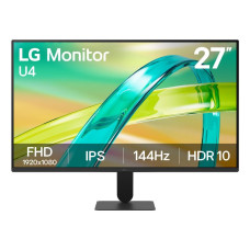 LCD Monitor, LG, 27 , 1920 x 1080 pixels, Full HD, Native aspect ratio 16:9, LCD, Flat, 27U411B-B LCD Monitor, LG, 27 , 1920 x 1080 pixels, Full HD, Native aspect ratio 16:9, LCD, Flat, 27U411B-B