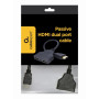 CABLE HDMI DUAL SPLITTER/PASSIVE DSP-2PH4-04 GEMBIRD