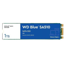 SSD,WESTERN DIGITAL,Blue SA510,1TB,M.2,SATA 3.0,Write speed 520 MBytes/sec,Read speed 560 MBytes/sec,2.38mm,TBW 400 TB,MTBF 1750000 hours,WDS100T3B0B