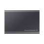 External SSD, SAMSUNG, T7, 1TB, USB 3.2, Write speed 1000 MBytes/sec, Read speed 1050 MBytes/sec, MU-PC1T0T/WW